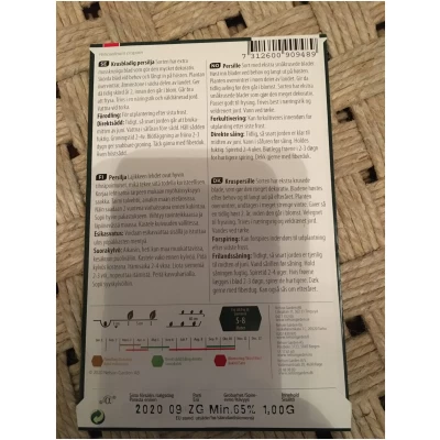 Persille,informasjon