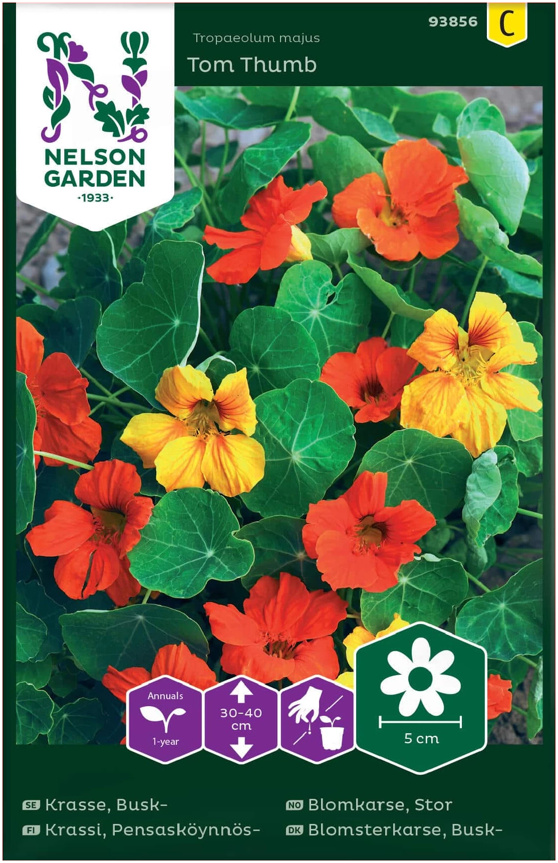 Blomkarse, stor 1 Blomkarse, stor