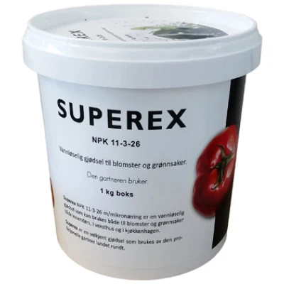 Superex gjødsel, 1 kg