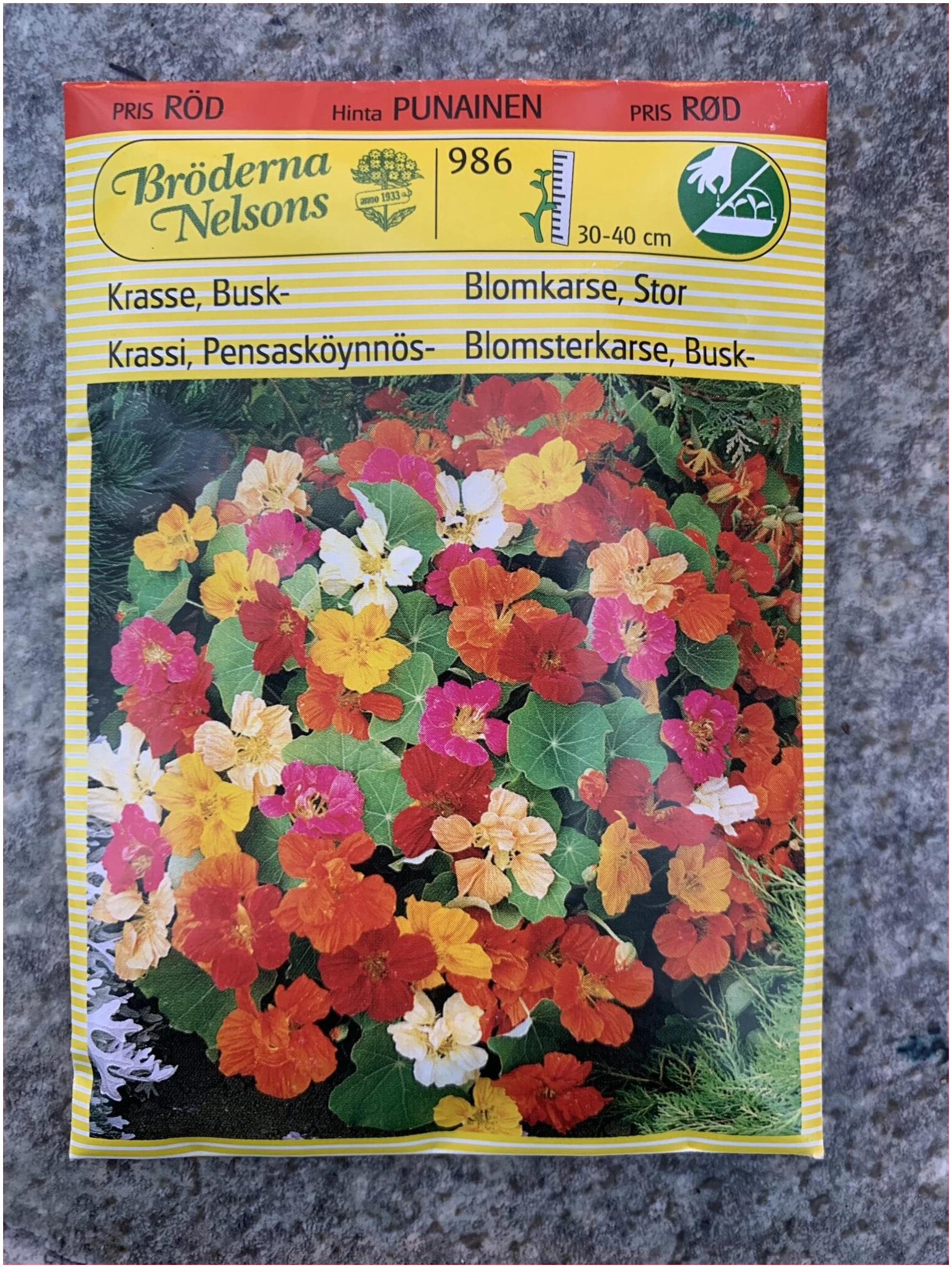 Blomkarse, stor 3 Blomkarse, stor - Bilde 3